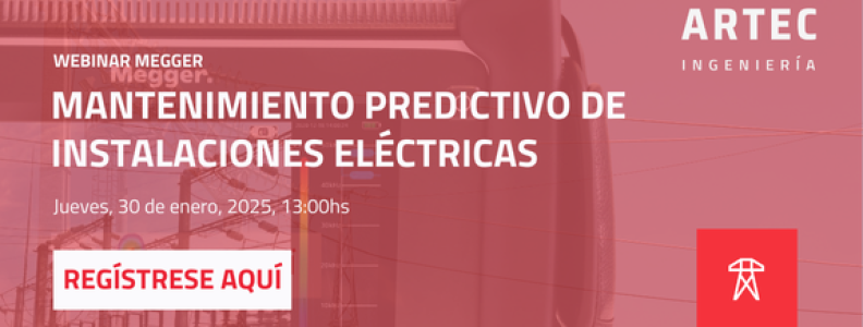 WEBINAR MEGGER | Mantenimiento Predictivo de Instalaciones Eléctricas ...